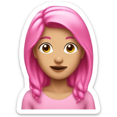 Pink sticker