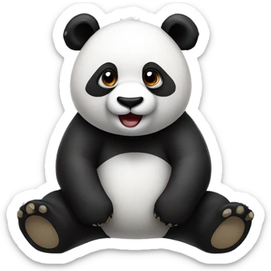 Panda sticker