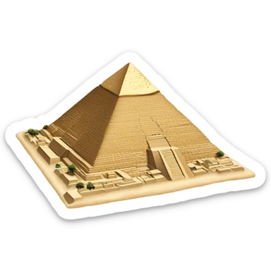Pyramid of Egipt sticker