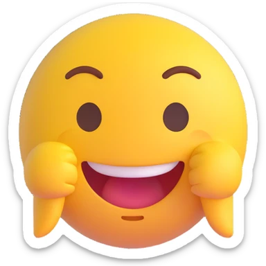 yellow emoji animation, starts neutral, right eyebrow arches, left drops, eyes glance left, mouth tightens slightly, seamless looping, transparent background, high resolution GIF sticker