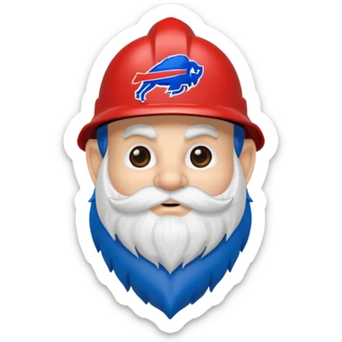 Buffalo Bills gnome sticker