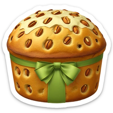 pistacchio panettone sticker