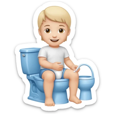 Children’s potty sticker