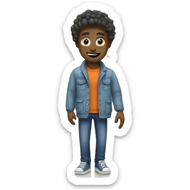 Create an emoji who is shopping enthusiast sticker