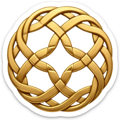 Celtic circles sticker