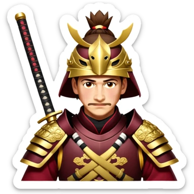 Samurai Leader sticker