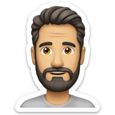 Chico-andaluz-45-años-piel-morena-barba-corta sticker