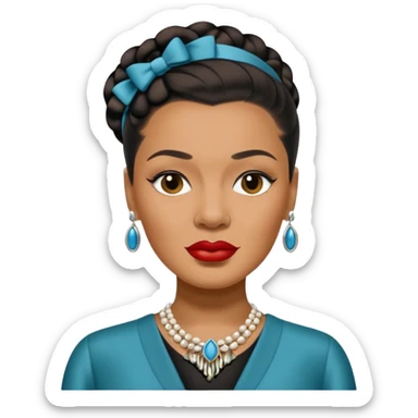 Billie Holiday sticker