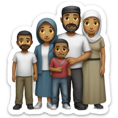 family05 in Iraq sticker