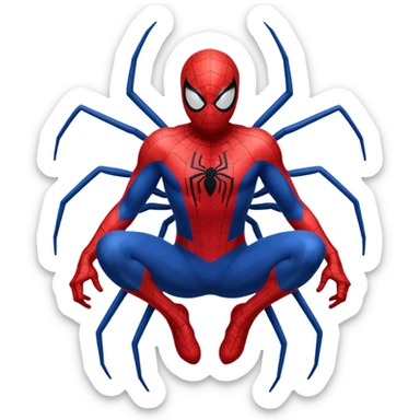 Tobey Maguire Spiderman logo  sticker