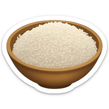 Bol de riz sticker