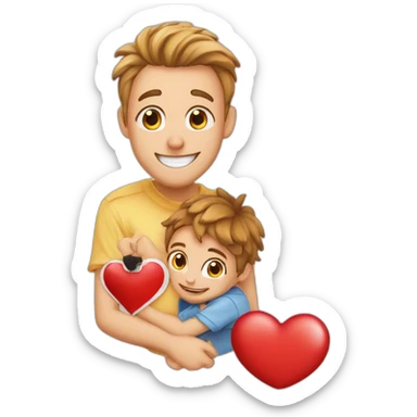 Ich liebe dich Schatzilein in Herz sticker