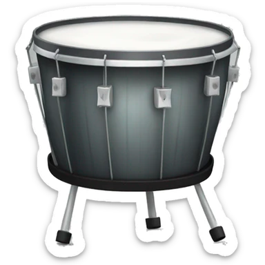 Jamaican steel drum sticker