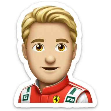Ferrari formula 1 sticker