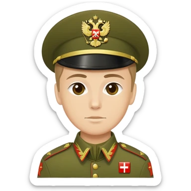 Russian soldier with Z letter on soldier uniform with russian flag sticker