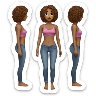 gril-with-perfect-body sticker