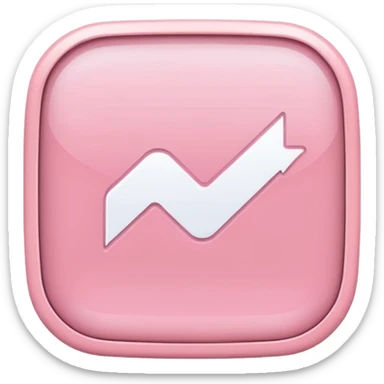 Pastel Pink Facebook messenger sticker