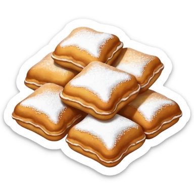beignets sticker