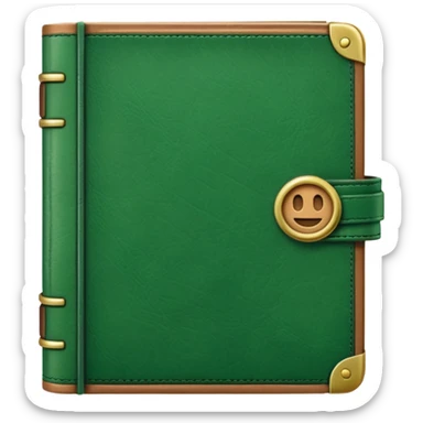 journal can u make it and green sticker