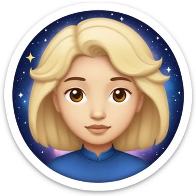 the cosmos universe love united us sticker