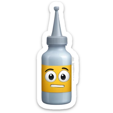 Glue Bottle  sticker