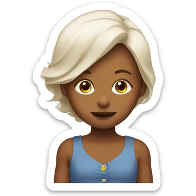 Mother and baby son  sticker