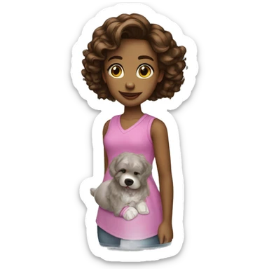 A Girl Witz Stanley tumbler sticker