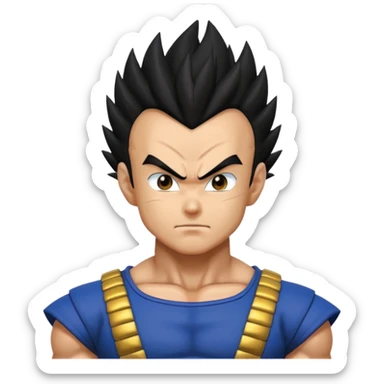 Vegeta ultra ego sticker