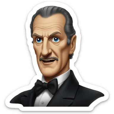 Vincent Price sticker