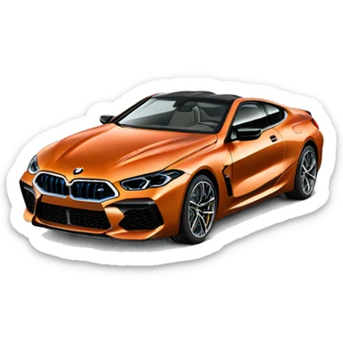 BMW m8 sticker