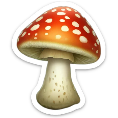 amanita sticker