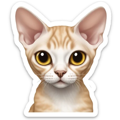 Devon Rex Full Body sticker
