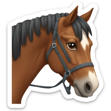 Horse sticker