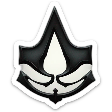 assassin’s creed crest logo maya sticker