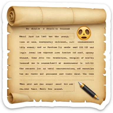 movie screenplay sticker