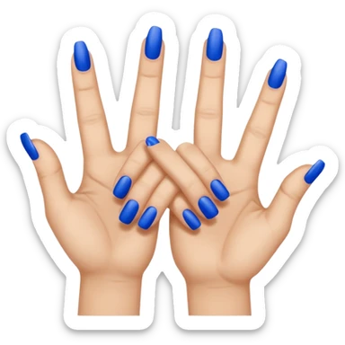 Crip gang sign sticker