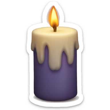 candle sticker