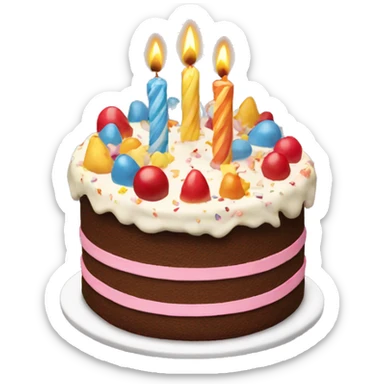 Birthday Cake sticker