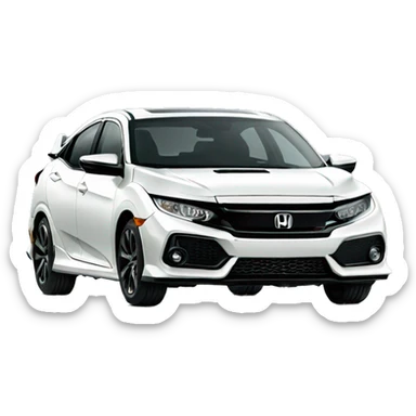 Honda civic  sticker