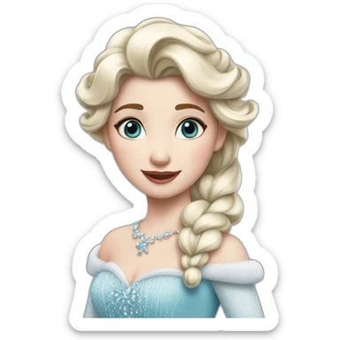 La reine des neiges sticker