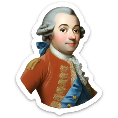 Louis XV sticker
