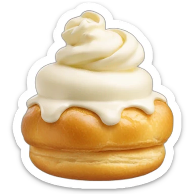 choux à la crème sticker