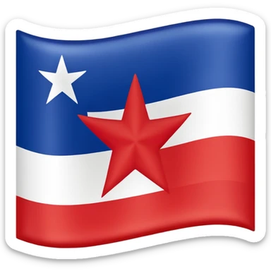 Yugoslavia flag sticker