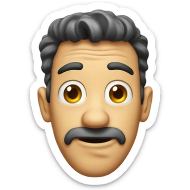 Goofy ahh skibidi toilet sticker