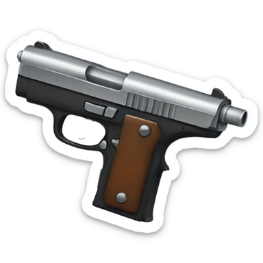 pistol sticker