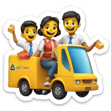 Spread Joy this Friendship Day with Sindhu Parcel Services. Send wishes to Friends Near and Far…Let's celebrate the bond that brings us together. sticker