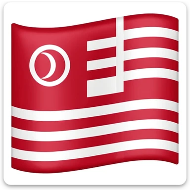 georgian democratic republic flag  sticker