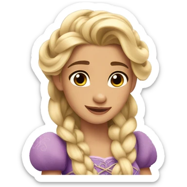 Disney Princess tangled sticker