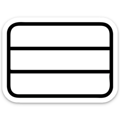 Germany FRG country flag outlined icon sticker