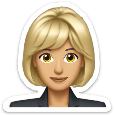 Brigitte macron sticker